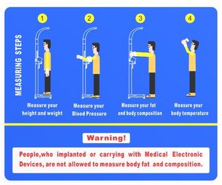 Multi Functional Accurate Body Weight Scale , Digital Body Analyzer Scale
