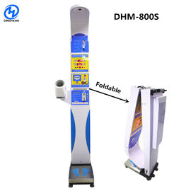 Hospital Bmi Height And Weight Measuring Scale Foldable 237 * 55 * 38cm