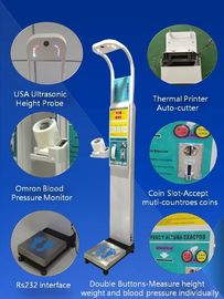 Pharmacy / Hospital Height And Weight Measuring Scale With Multi Language